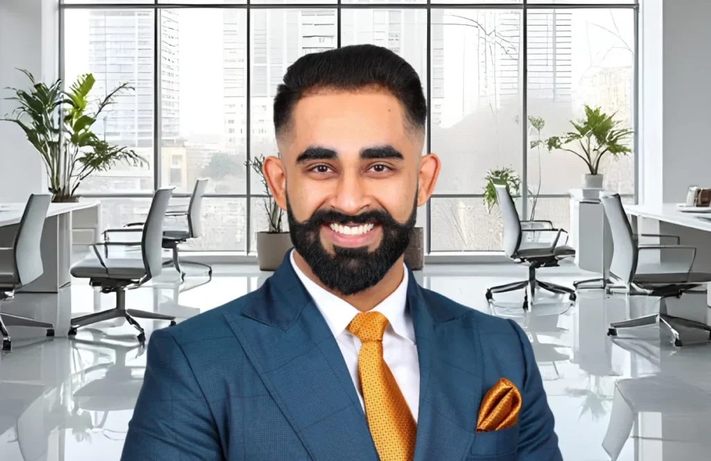 Portrait of Rustam Sandhu
